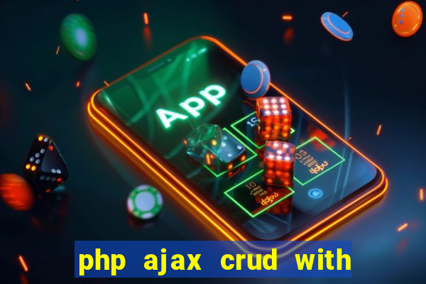 php ajax crud with datatables and bootstrap modals